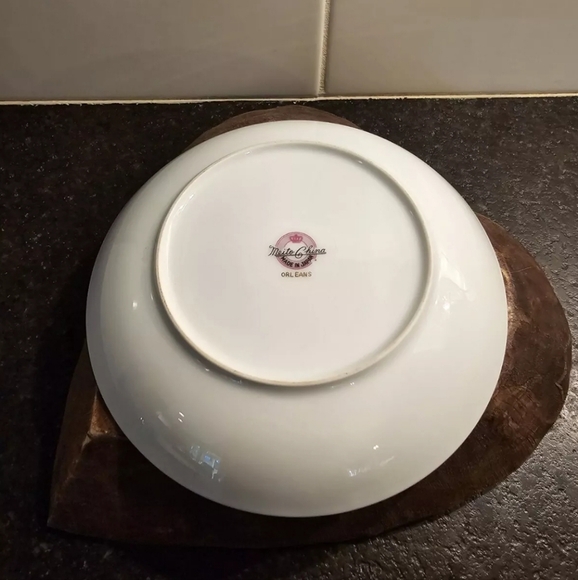 Orleans by meito China coupe soup bowls set of 2 - Picture 4 of 6